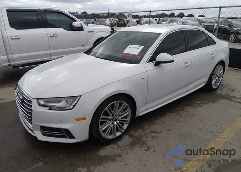 2018 Audi A4 2.0T Premium from USA, damaged, VIN WAUENAF44JA142898